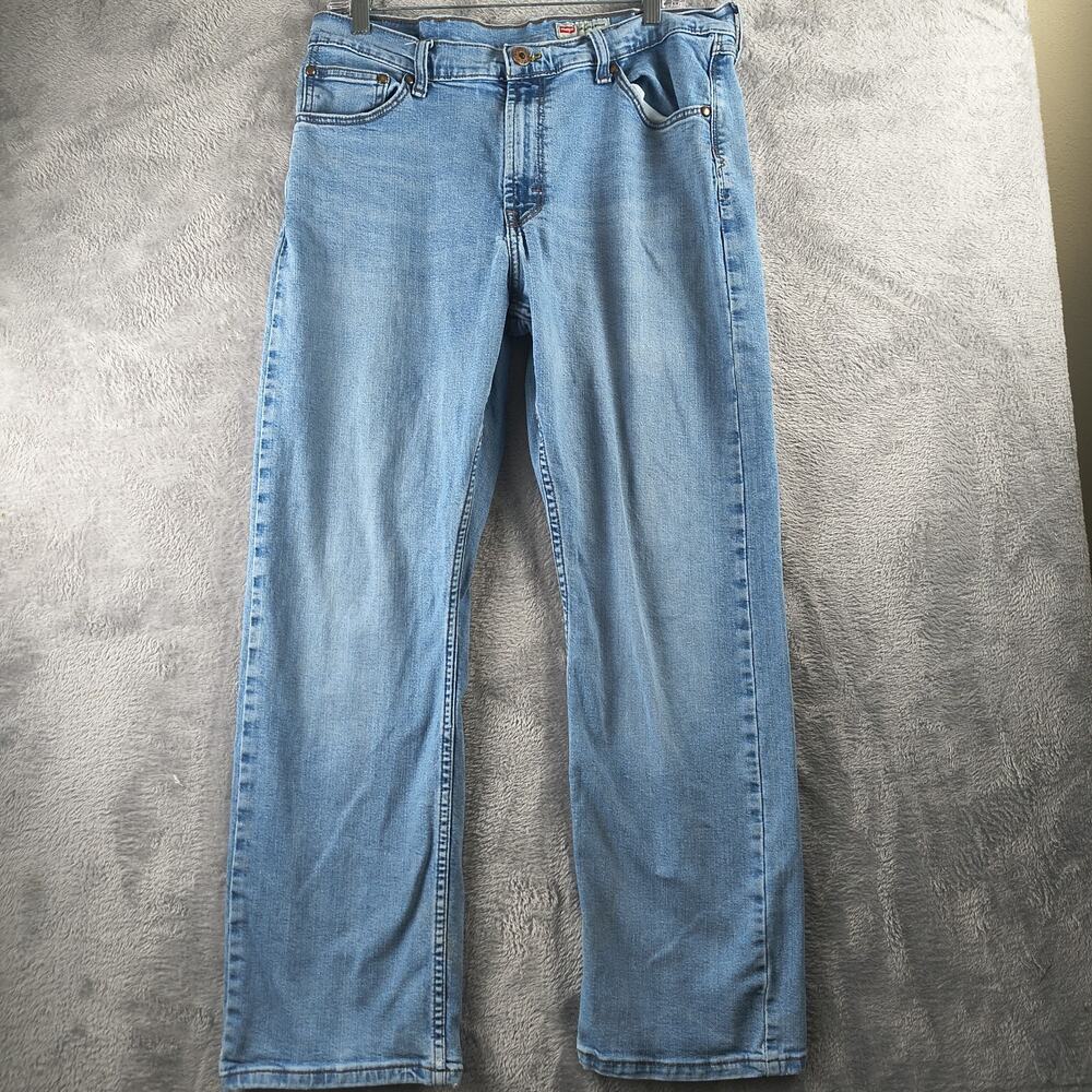 Men's Wrangler Premium Relaxed Boot Cut Stretch Jeans 1098RBWDN Duncan 36x30